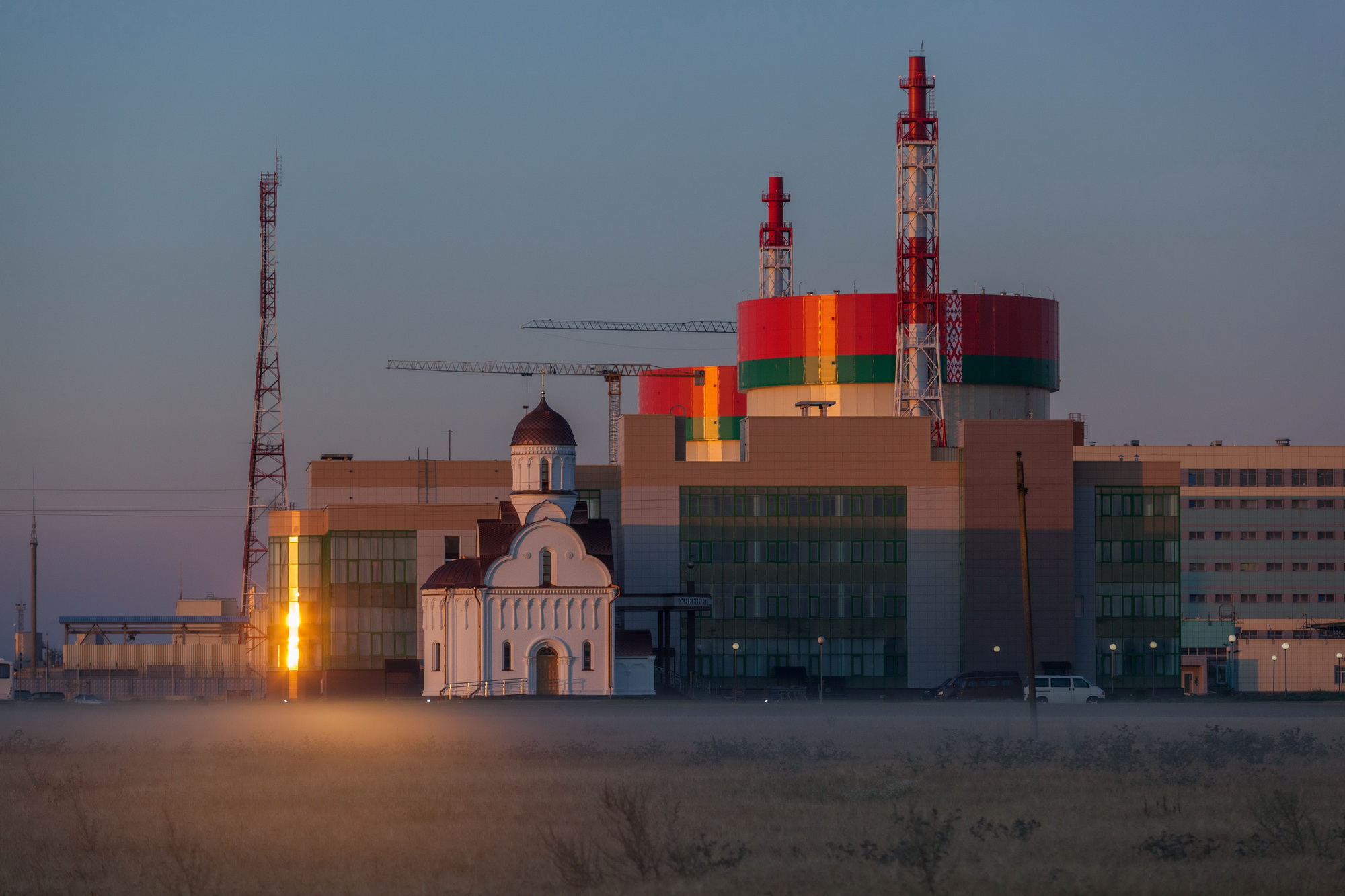 Освящён первый белорусский "атомный" храм при Белорусской АЭС.